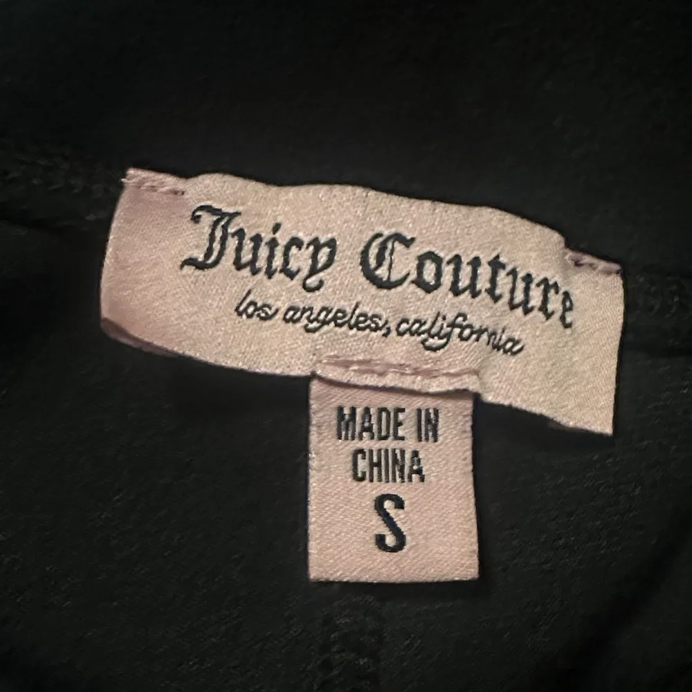 Juicy Couture Black Pants with Silver Accents - Picture 2 of 3
